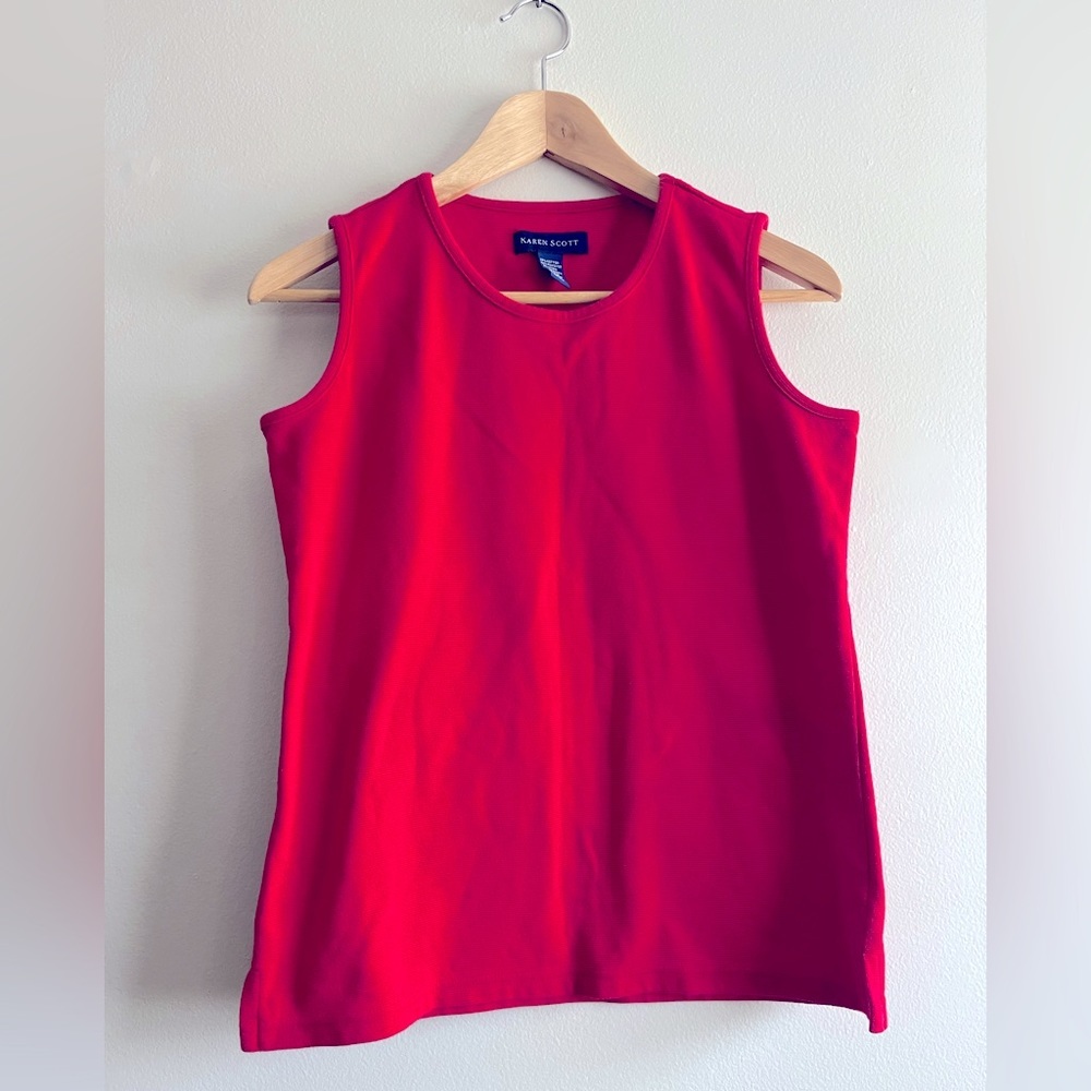 ✅ 90s Karen Scott ribbed tank